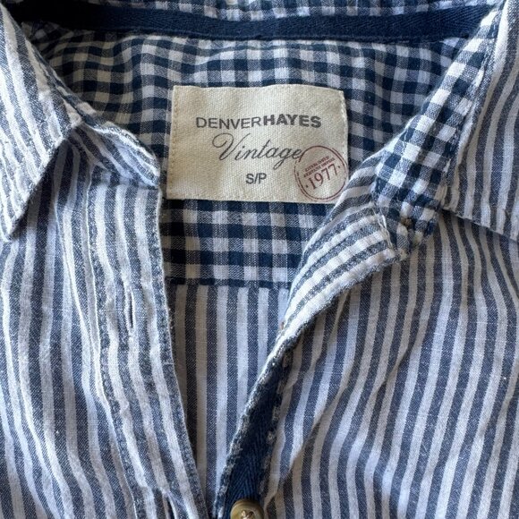 Denver Hayes striped button down - Picture 4 of 5